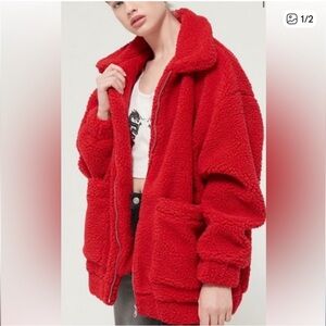 I.am.gia pixie coat red